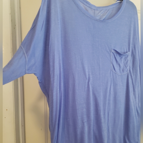 Calvin Klein Performance sheer tunic style oversized top size medium - Picture 2 of 13